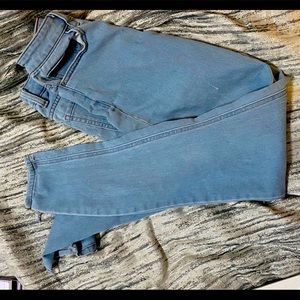 Skinny jeans light blue like new
